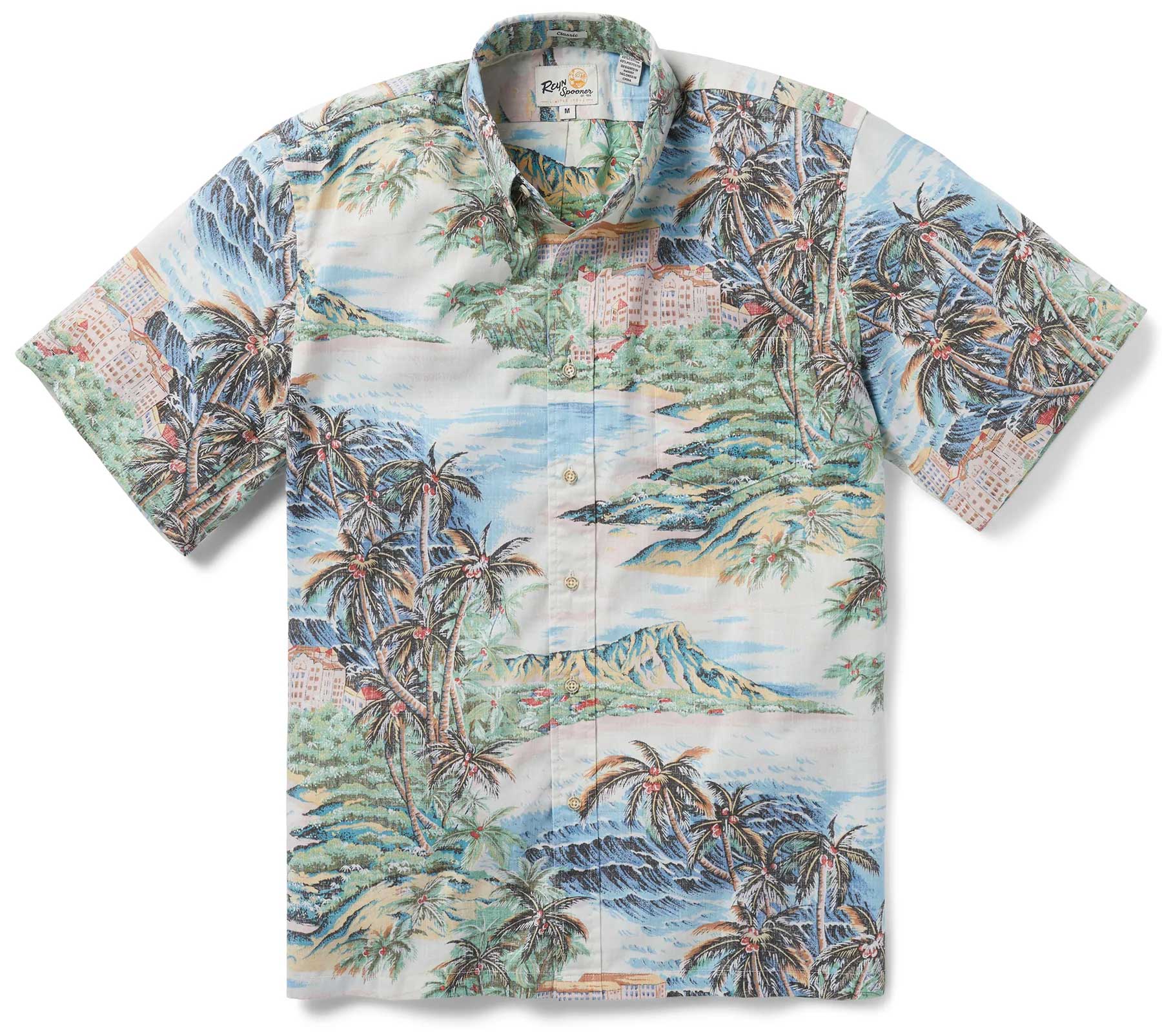 Diamond Head Sunset Matching Hawaiian Shirts And Dresses